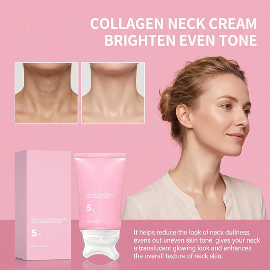 PDRN Collagen Neck Cream with Gua Sha Attachment – 90 g