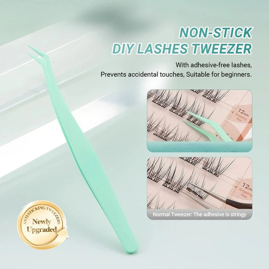 Non-Stick Coated Stainless Steel Lash Tweezer