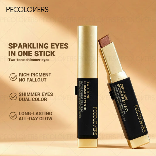6-Piece Dual-Color Eyeshadow Stick Set