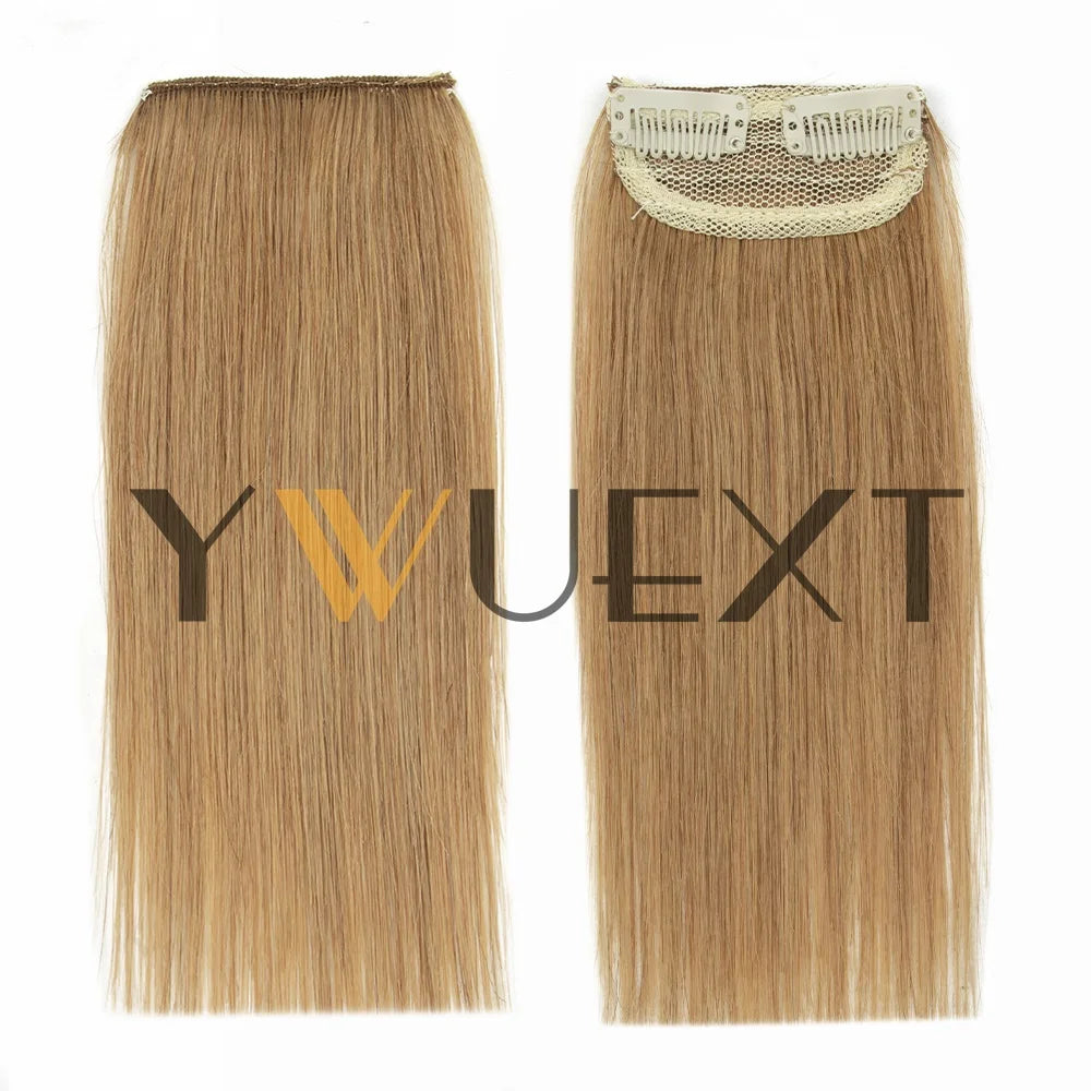 YWUEXT Mini Human Hair Clip-In Volumizer – 4 Inch