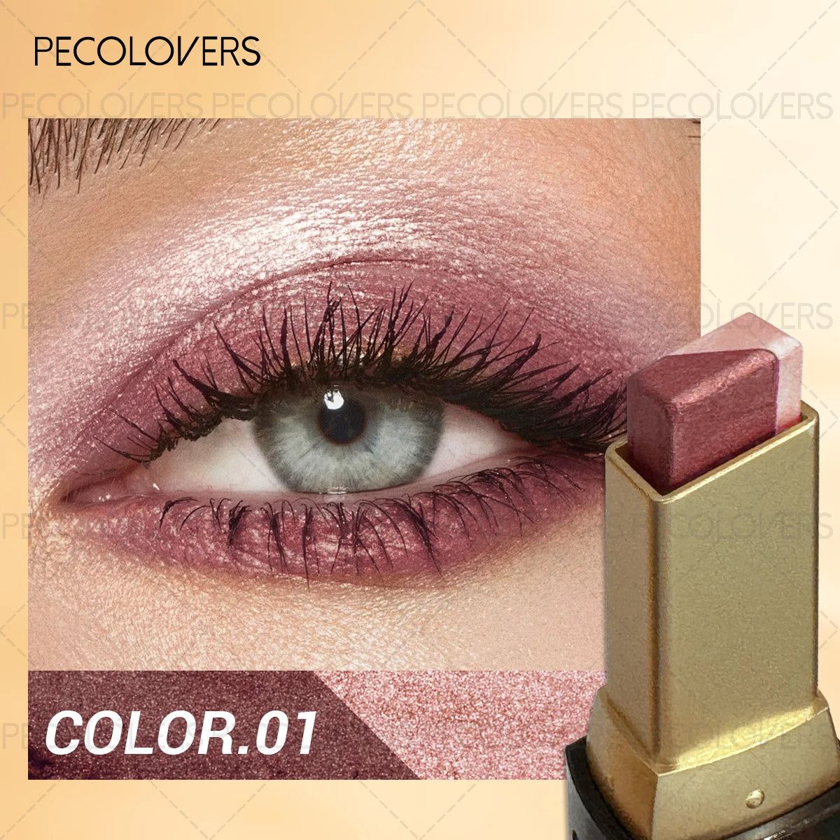 6-Piece Dual-Color Eyeshadow Stick Set