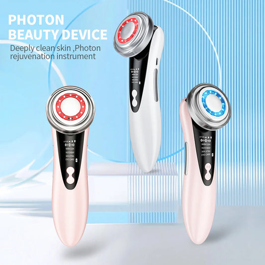 4-in-1 LED Facial Cleansing & Massage Device