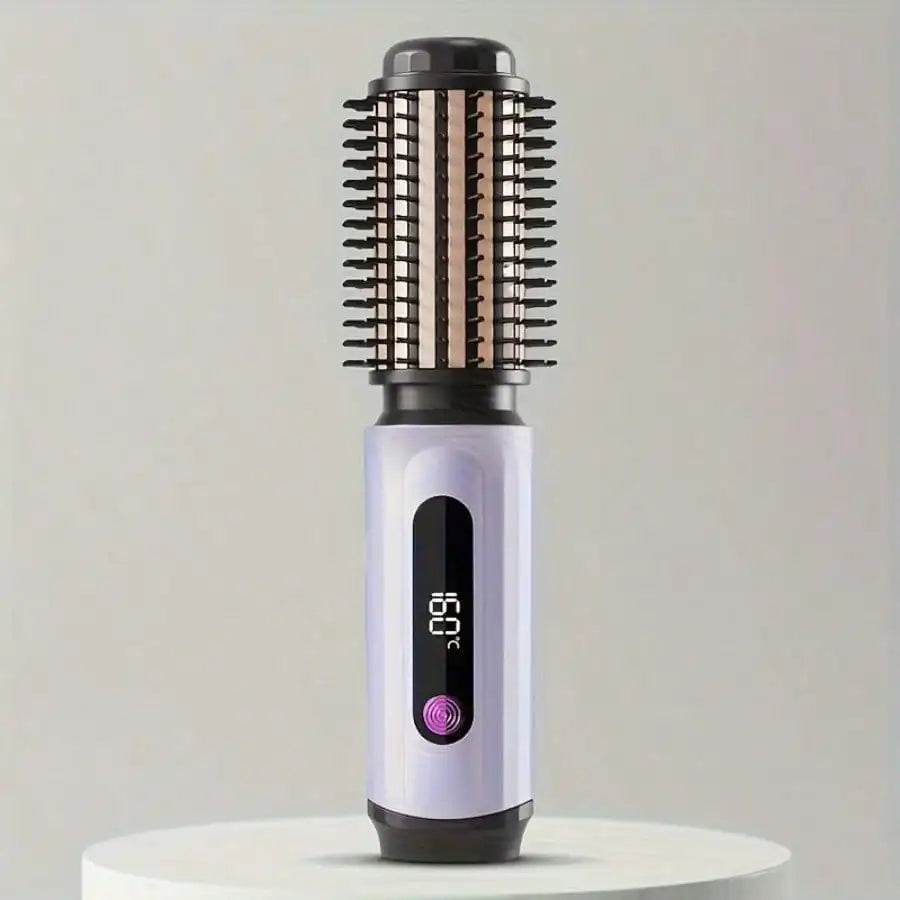 1.5-Inch Cordless Travel Curling Iron & Styling Comb