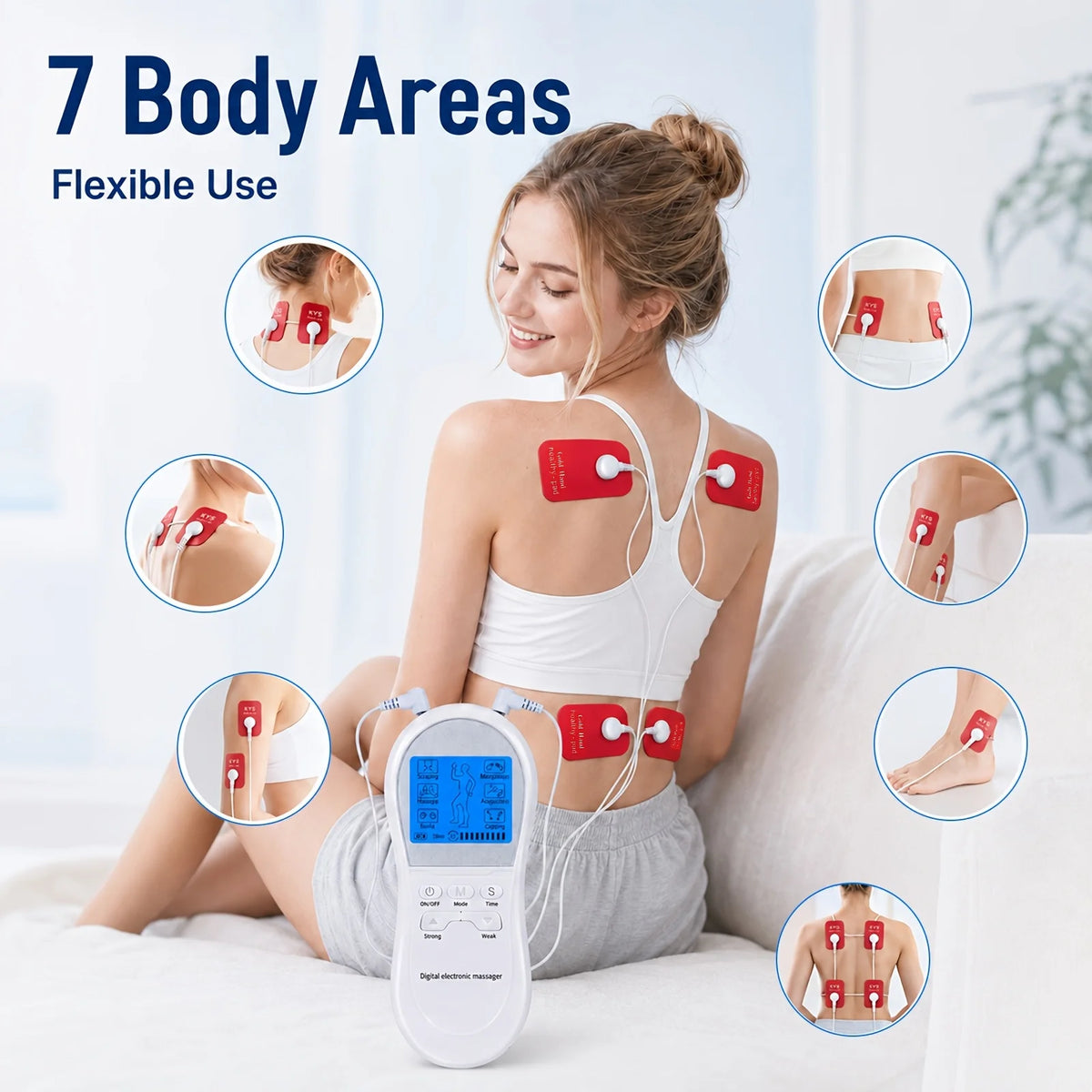 Jitesy Electric TENS Digital Body Massager