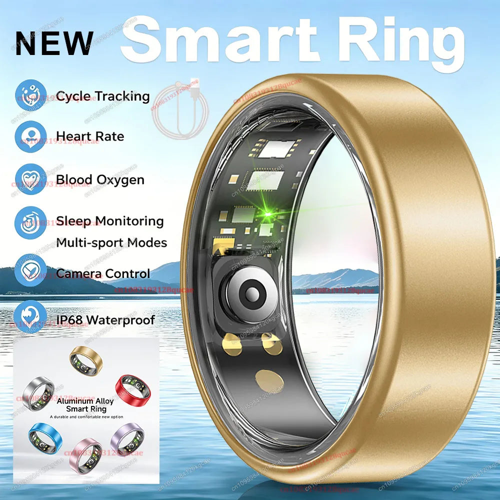 Smart Wellness & Activity Tracking Ring