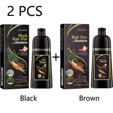 EELHOE Black Hair Color Shampoo – 500ml
