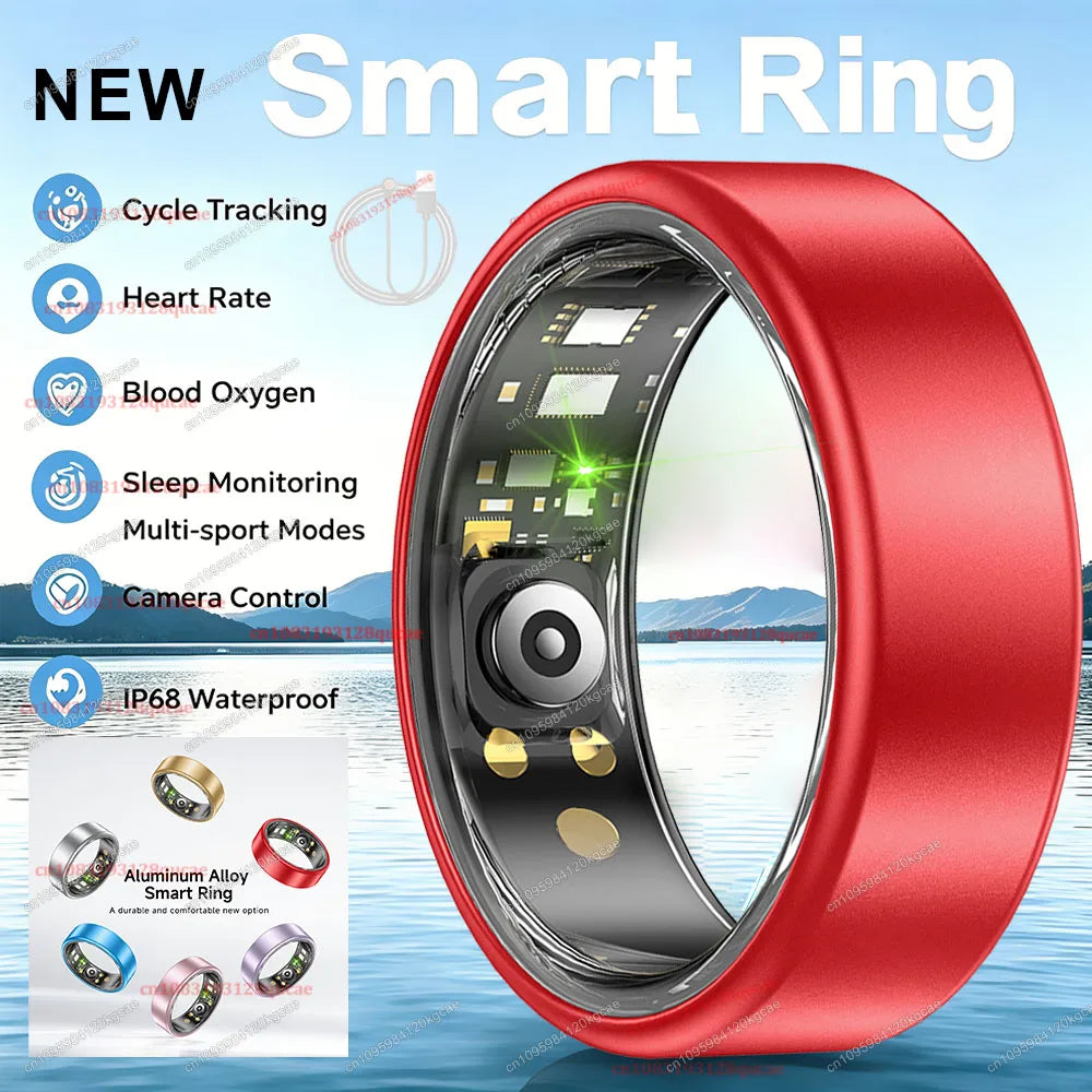 Smart Wellness & Activity Tracking Ring