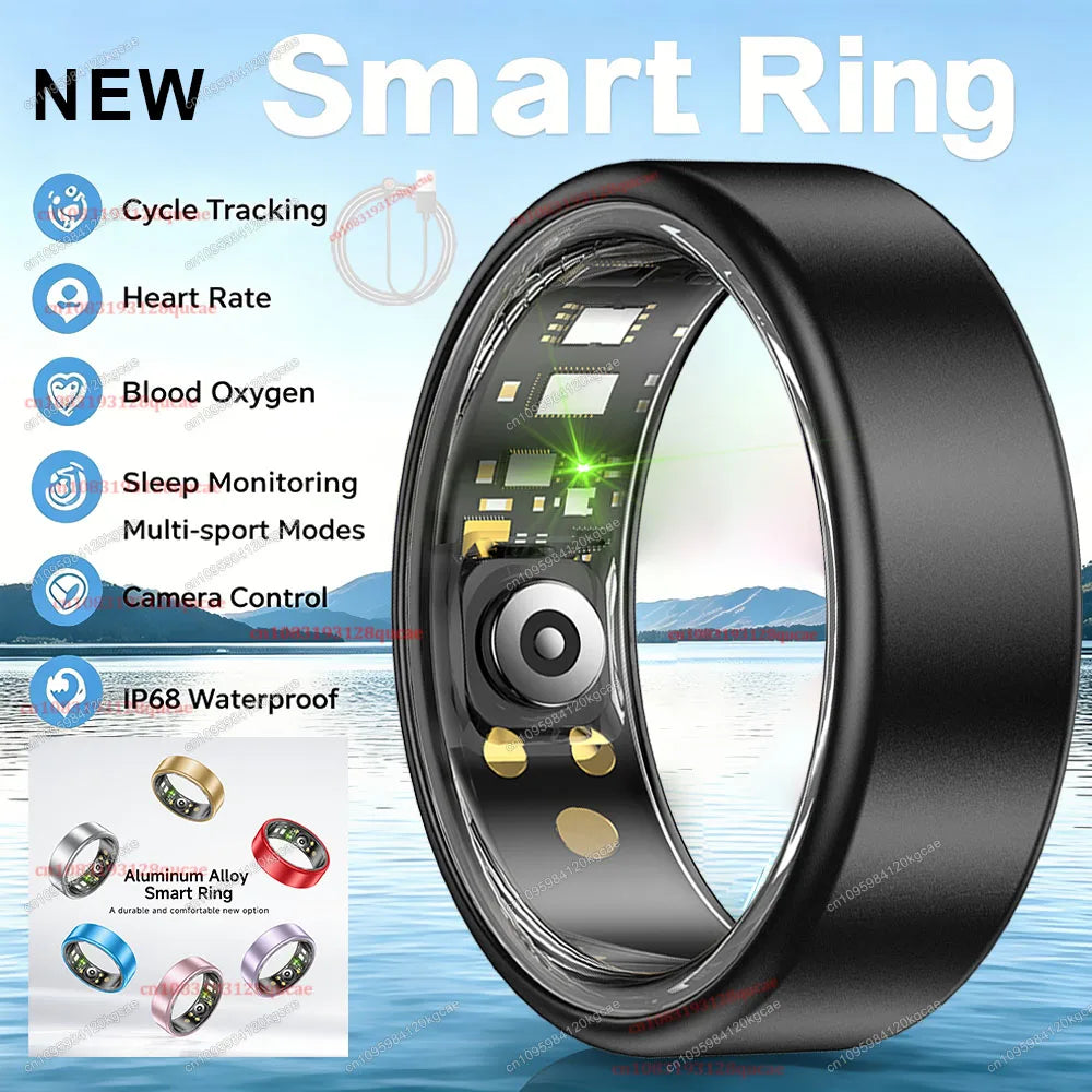 Smart Wellness & Activity Tracking Ring