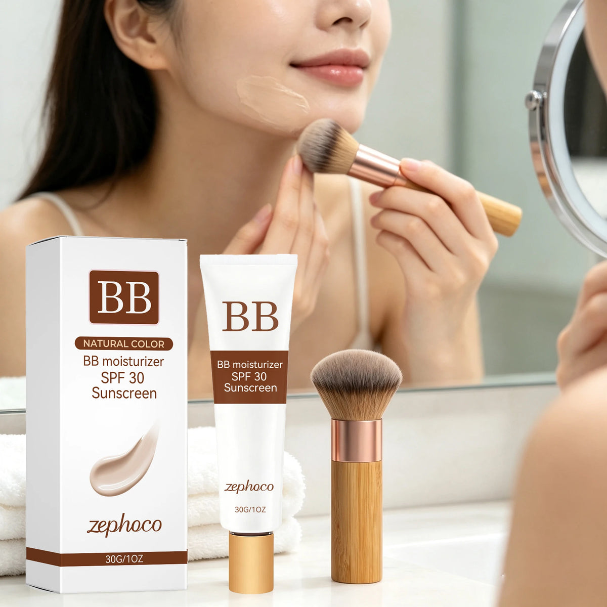 Zephoco Natural Finish BB Cream – 30g