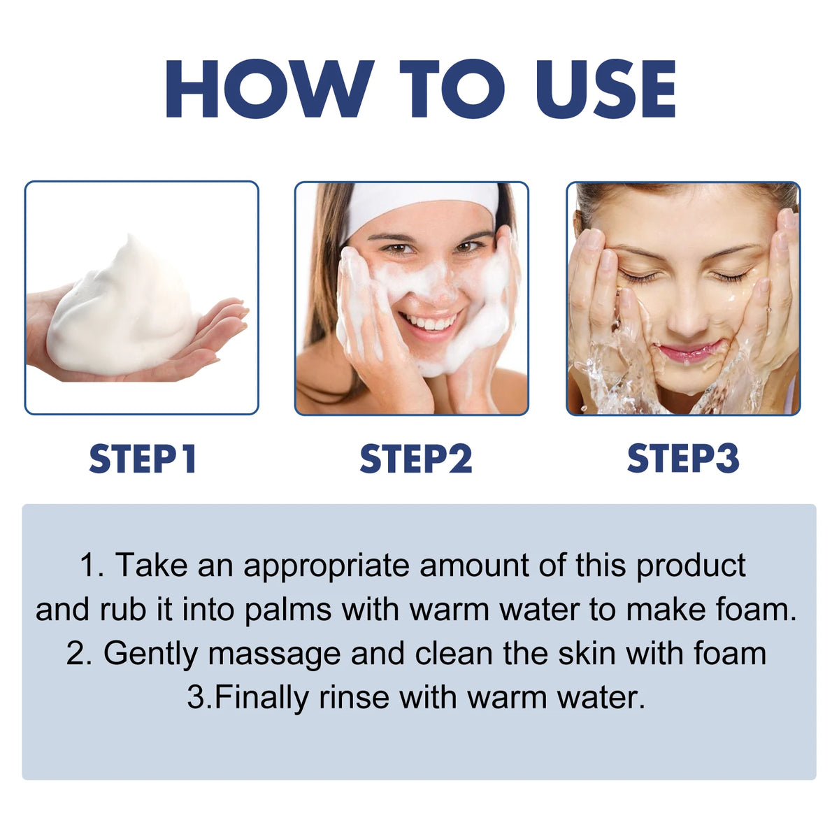 Jasmine Bubble Facial Cleanser – 100g