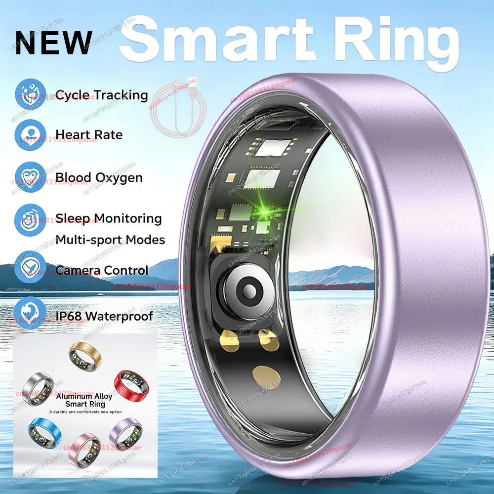 Smart Wellness & Activity Tracking Ring