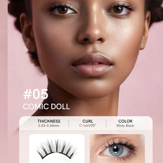 Soft Magnetic Eyelashes All-in-One Kit with Applicator