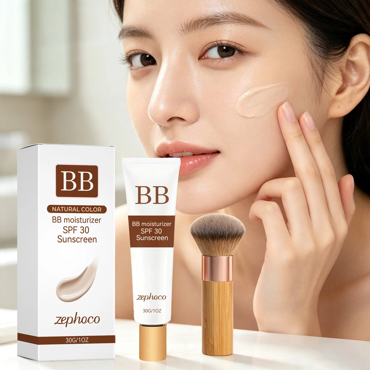 Zephoco Natural Finish BB Cream – 30g