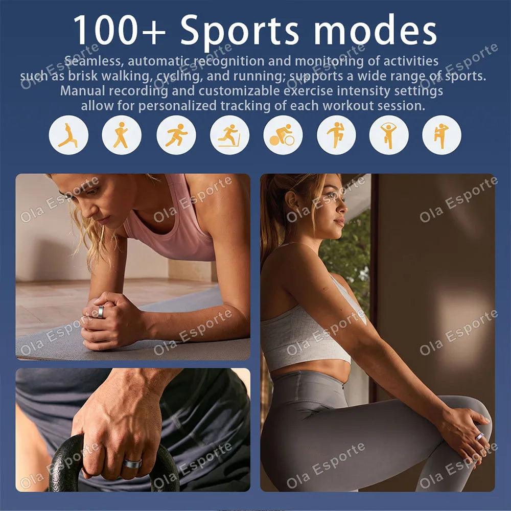 Smart Wellness & Activity Tracking Ring