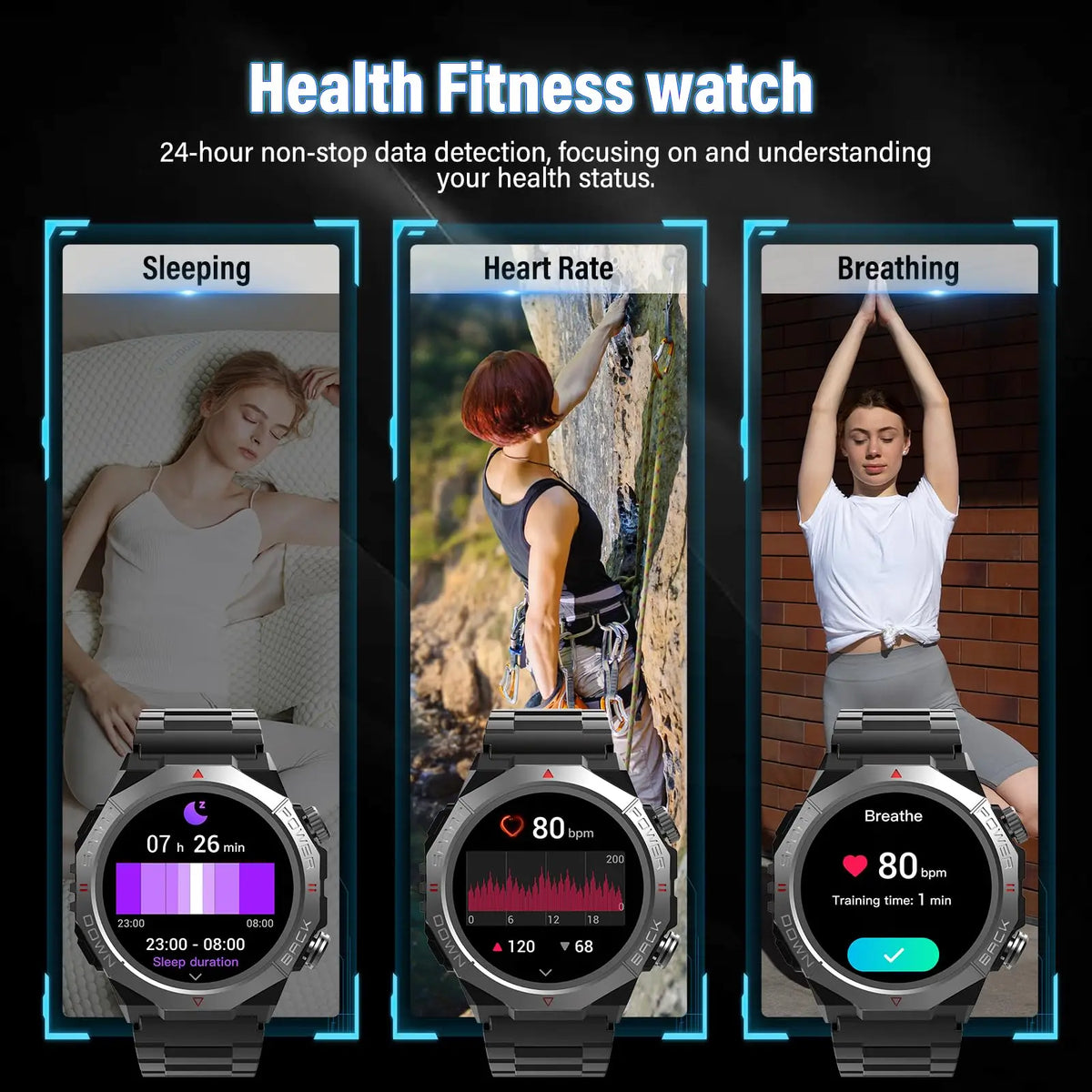 Kuizil S10 Men’s Smartwatch with Bluetooth Calling