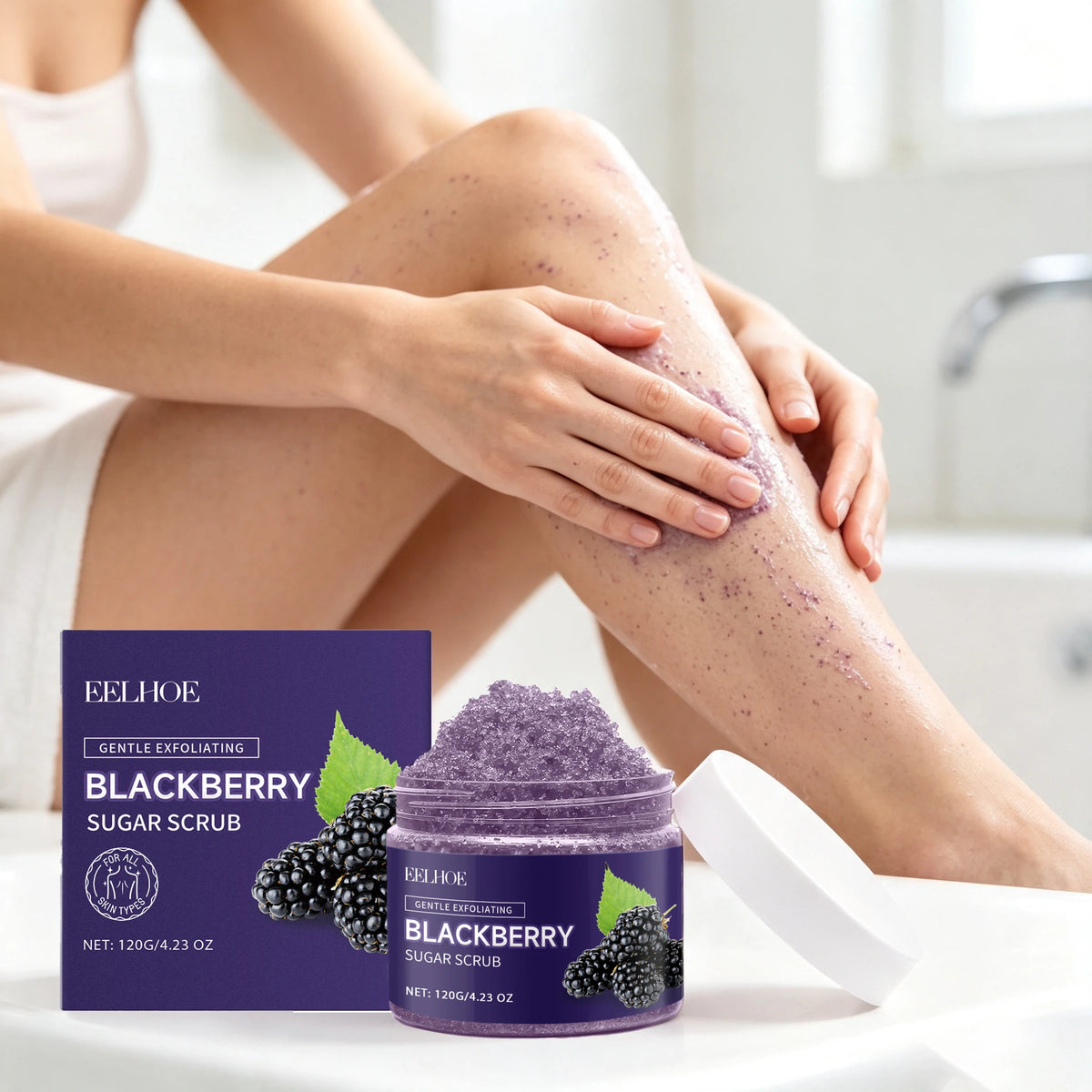 Blackberry Sugar Body Scrub – 120g