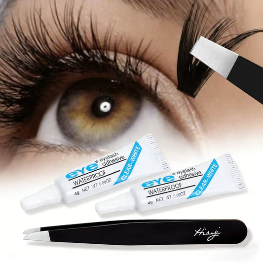 JUJU DREAM 2-Piece Waterproof Eyelash Adhesive Glue