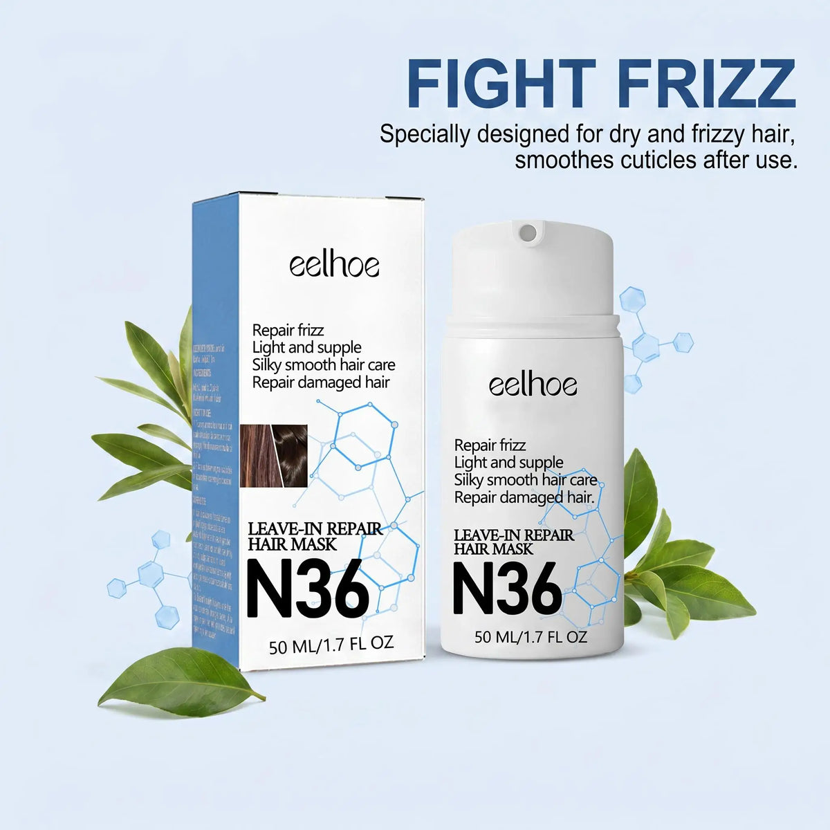 EELHOE Leave-In Repair Hair Mask for Dry & Frizzy Hair – 50ml