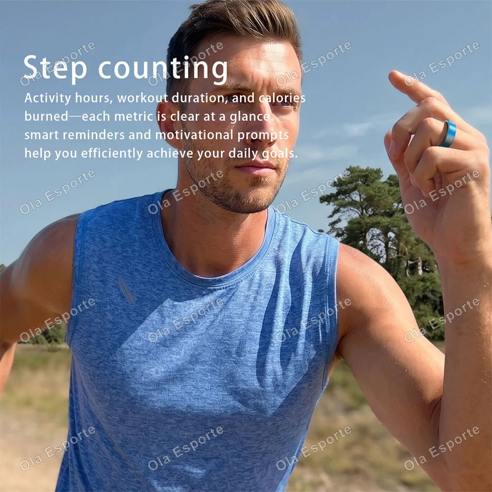 Smart Wellness & Activity Tracking Ring