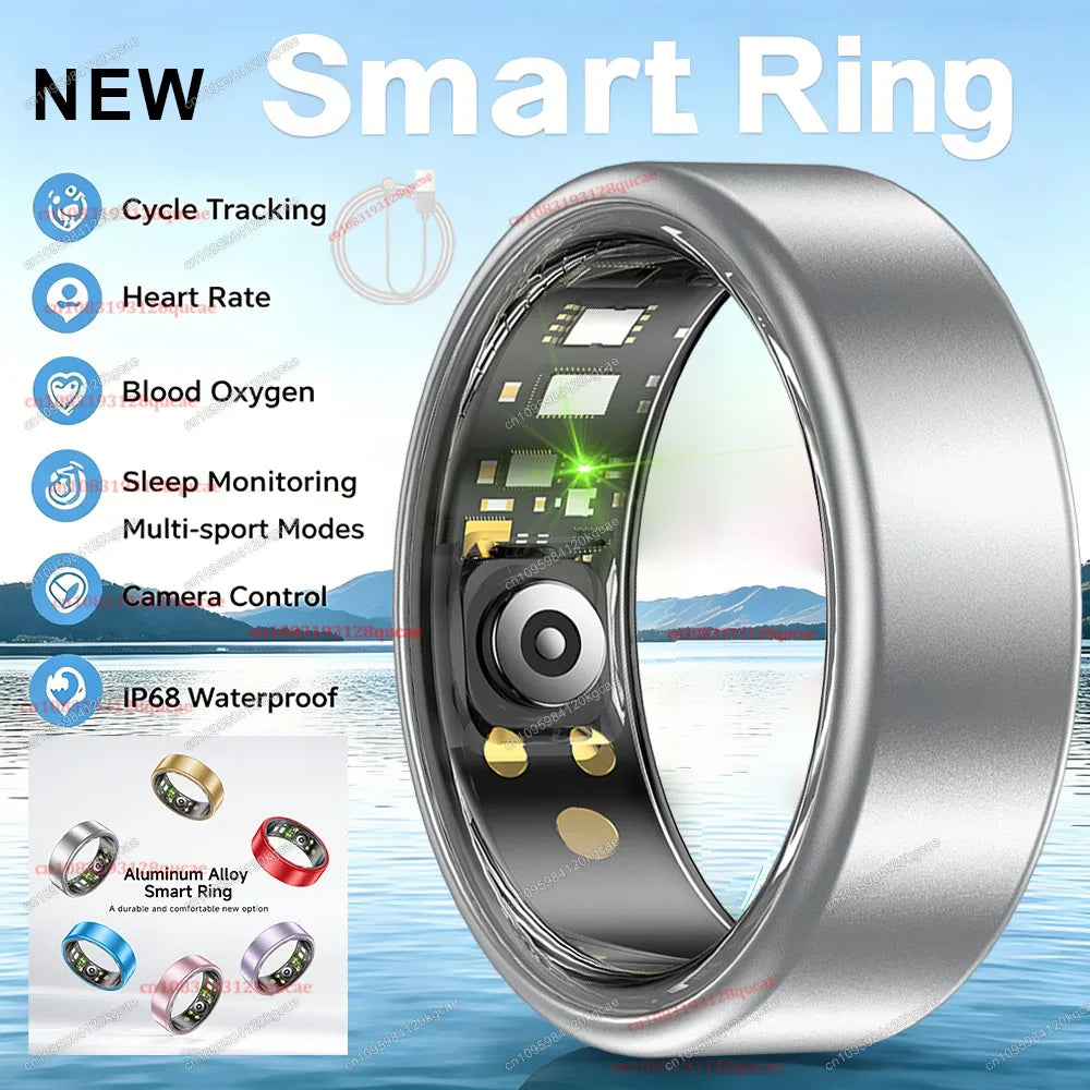 Smart Wellness & Activity Tracking Ring