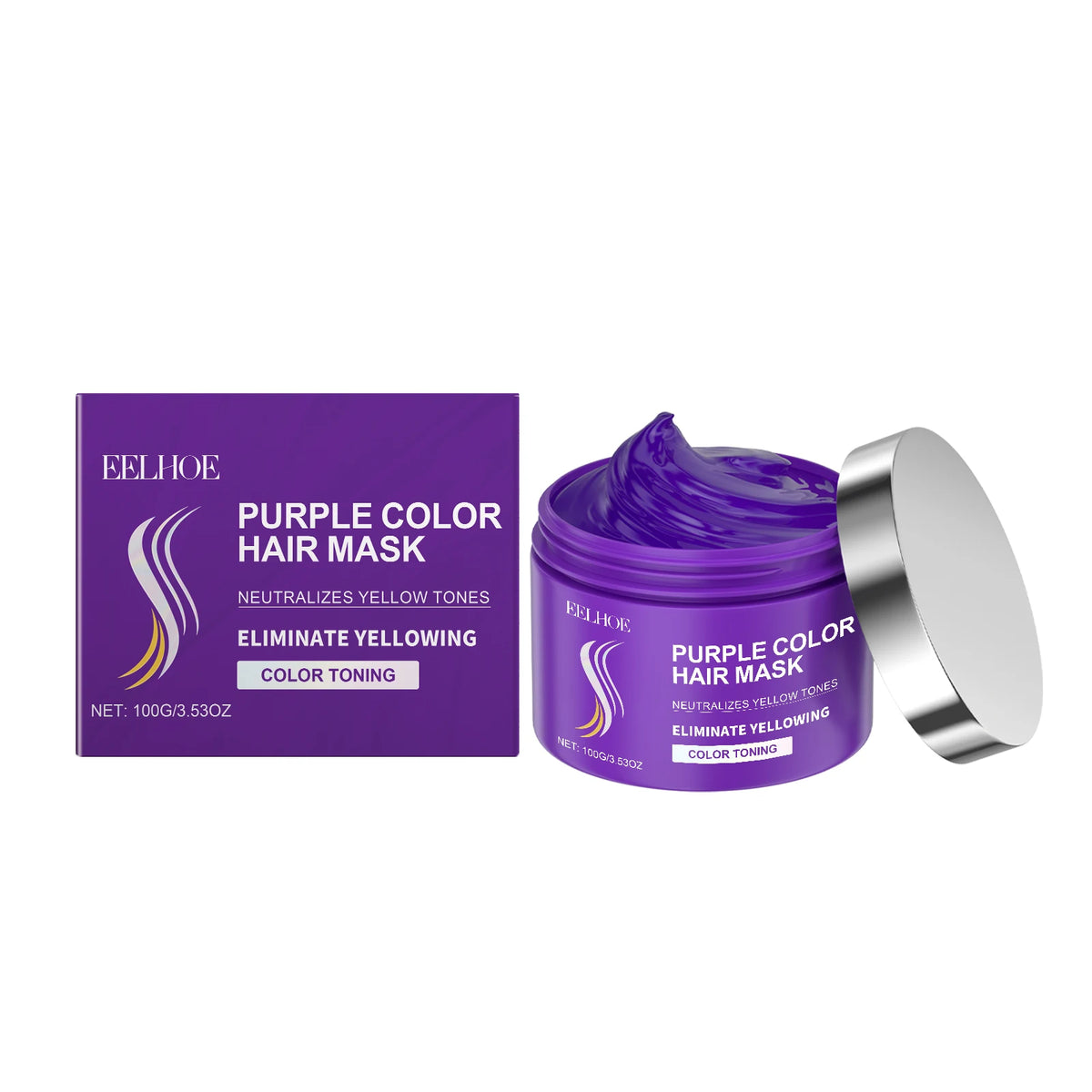 EELHOE Purple Toning & Nourishing Hair Essentials – 100g