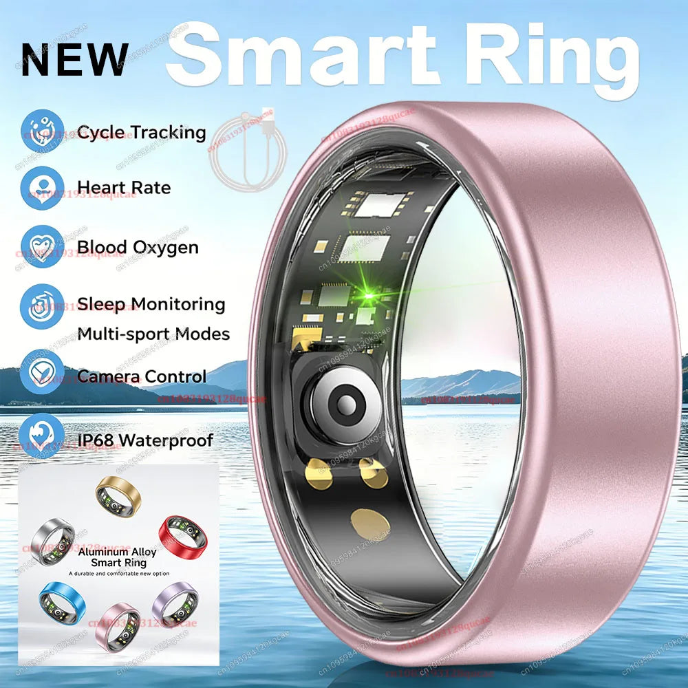 Smart Wellness & Activity Tracking Ring