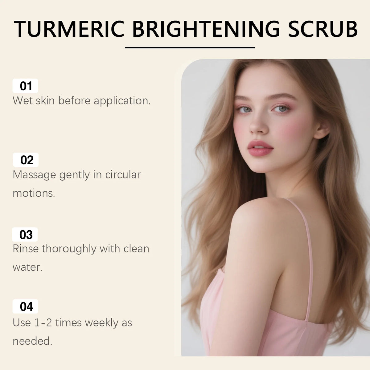 EELHOE Turmeric Exfoliating Face Scrub – 120g