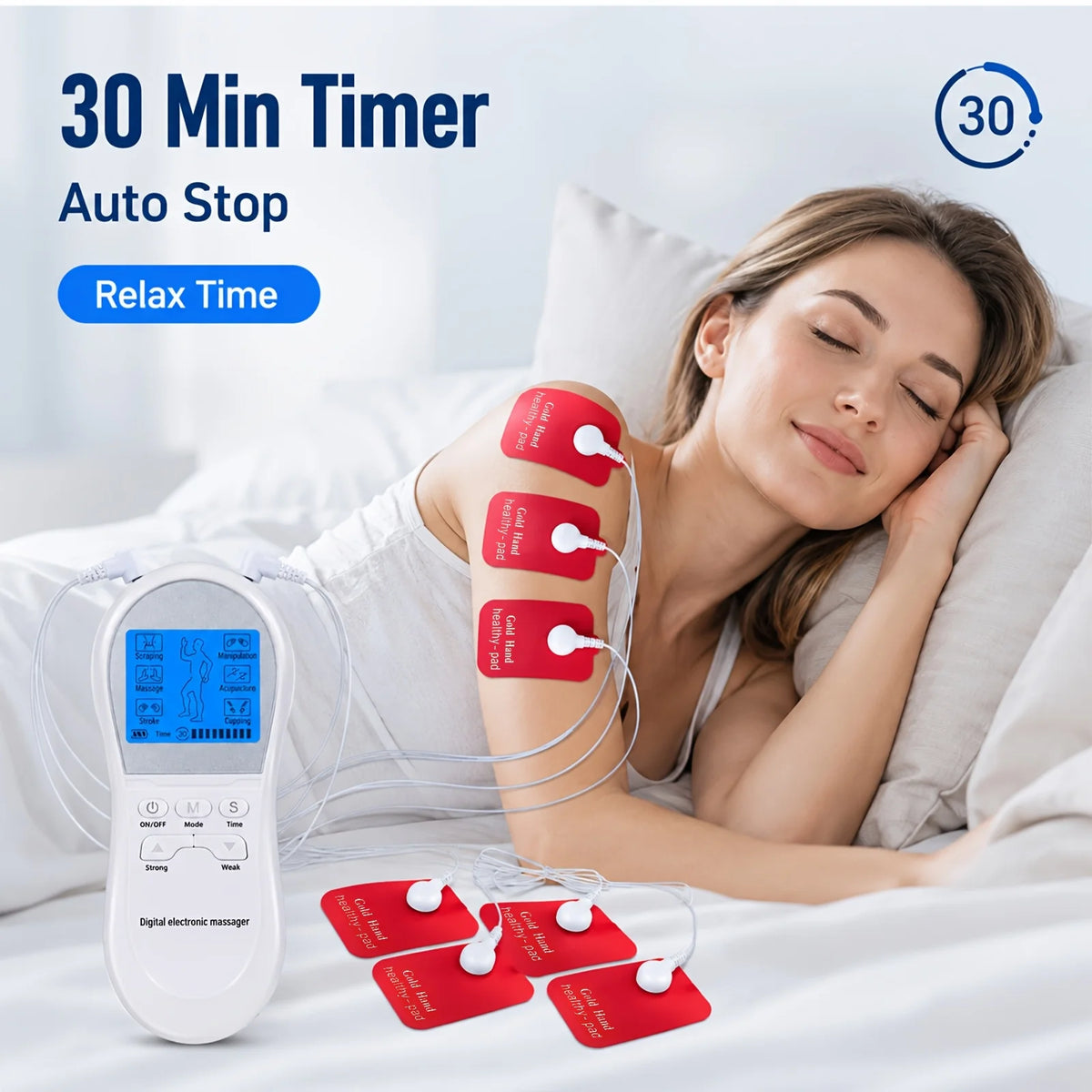 Jitesy Electric TENS Digital Body Massager