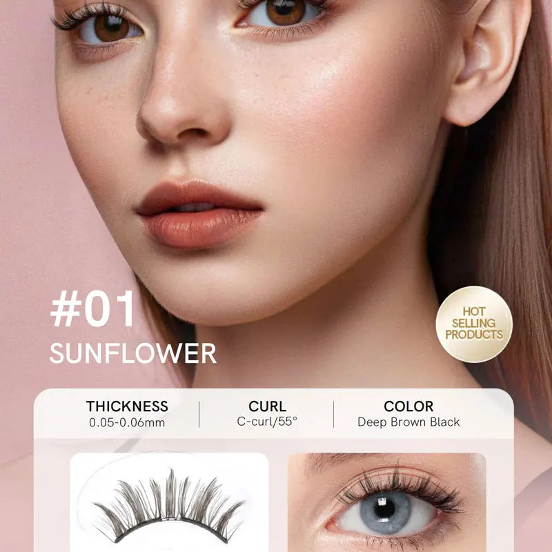 Soft Magnetic Eyelashes All-in-One Kit with Applicator
