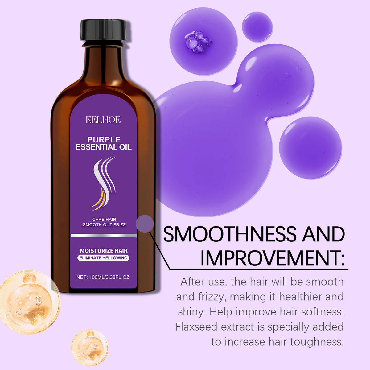 EELHOE Purple Toning & Nourishing Hair Essentials – 100g
