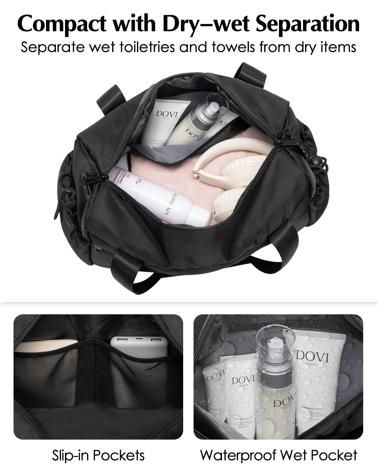 Small Gym Bag With Yoga Mat Holder