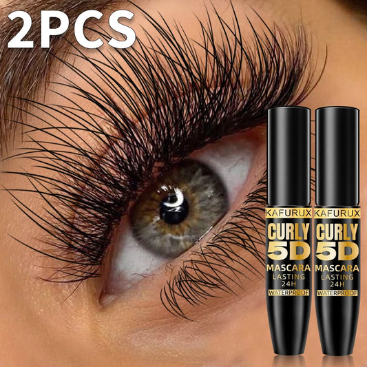 KAFURUX 5D Black Volumizing Mascara – 2 Piece Set