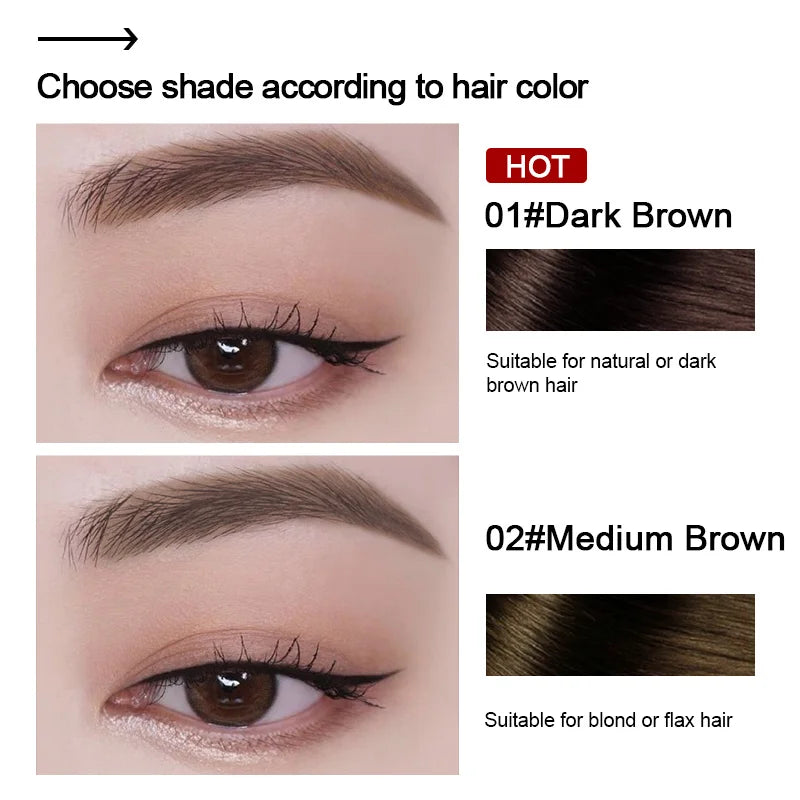 15-Piece Easy Stamp Eyebrow Shaping Kit