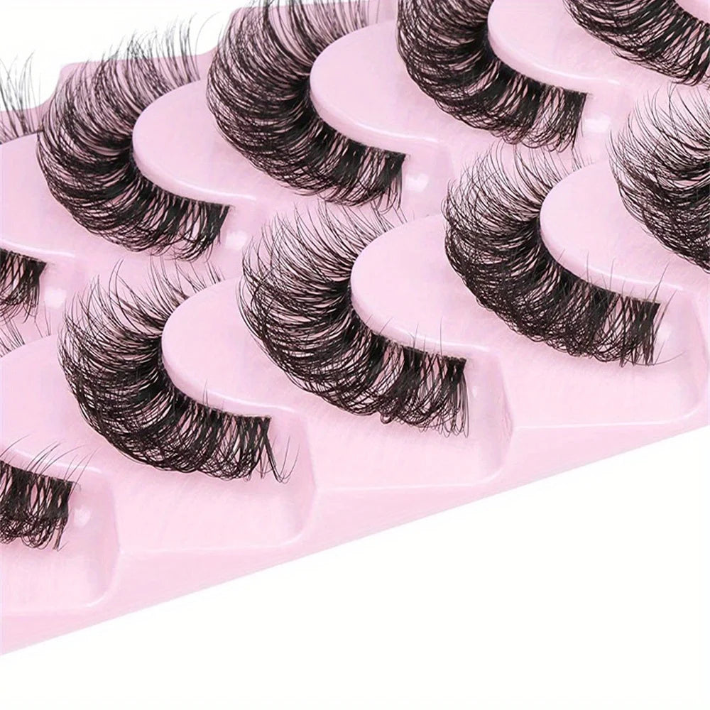 30-Pair 6D Super Fluffy Wispy Strip Lash Set