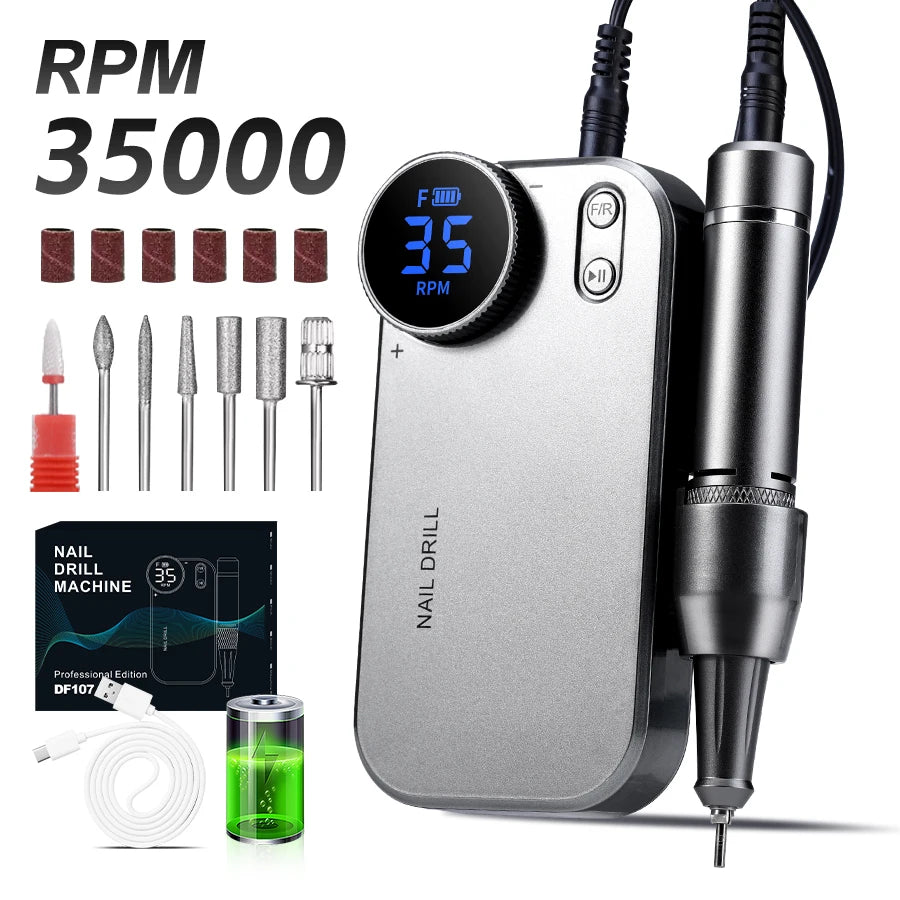 Cosprysmal Professional 35,000 RPM Electric Nail Drill