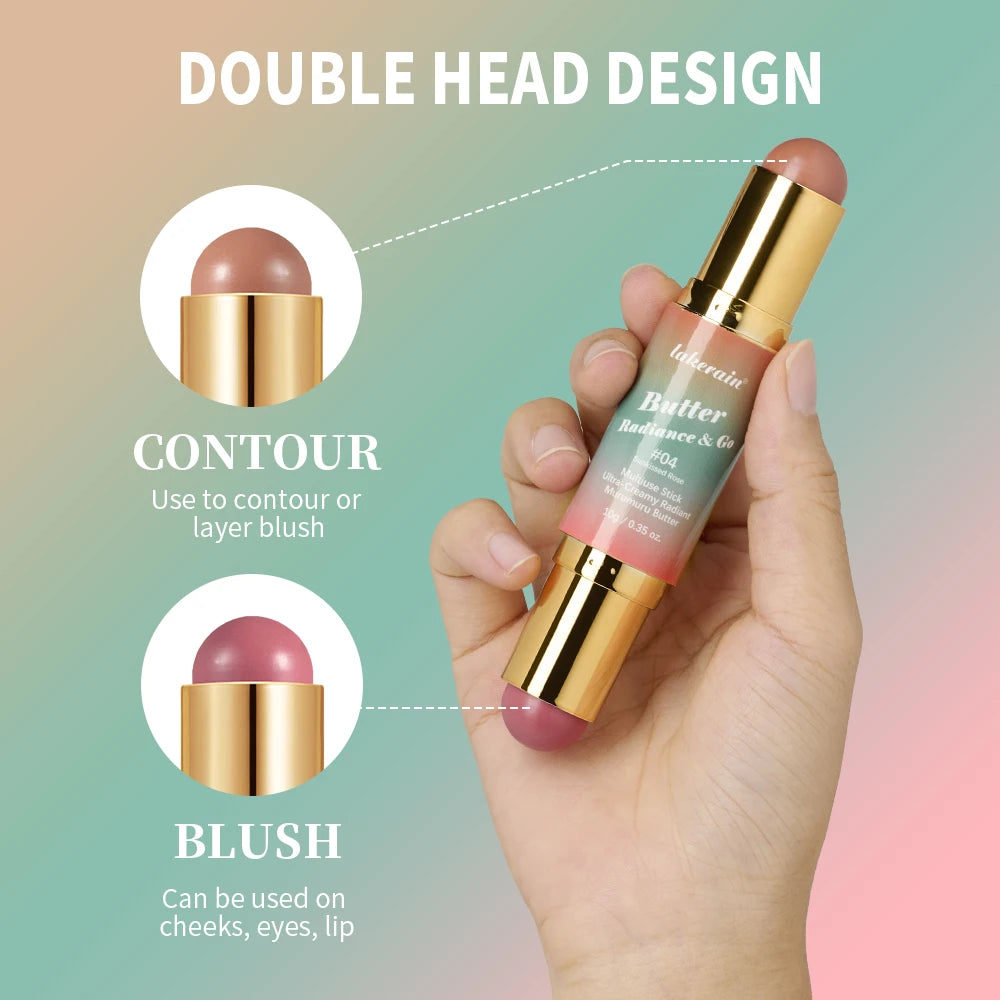 Lakerain Butter Radiance & Go Dual-Ended Multi-Use Makeup Stick