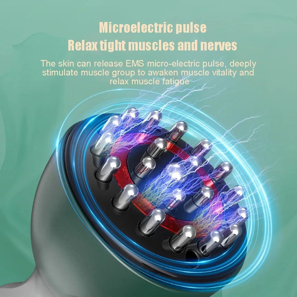 Jitesy Electric Neck & Body Massage Brush – 35 Levels