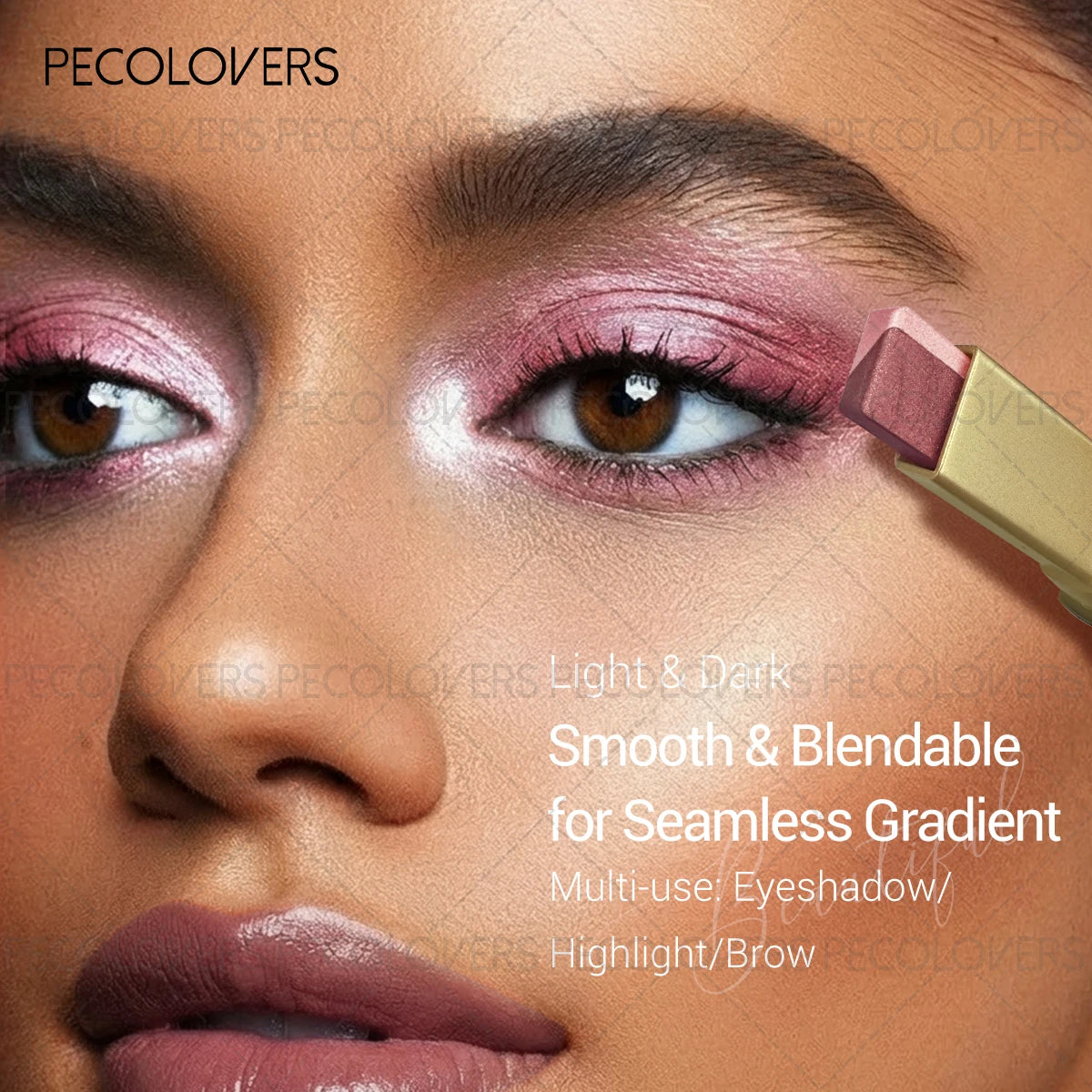 6-Piece Dual-Color Eyeshadow Stick Set