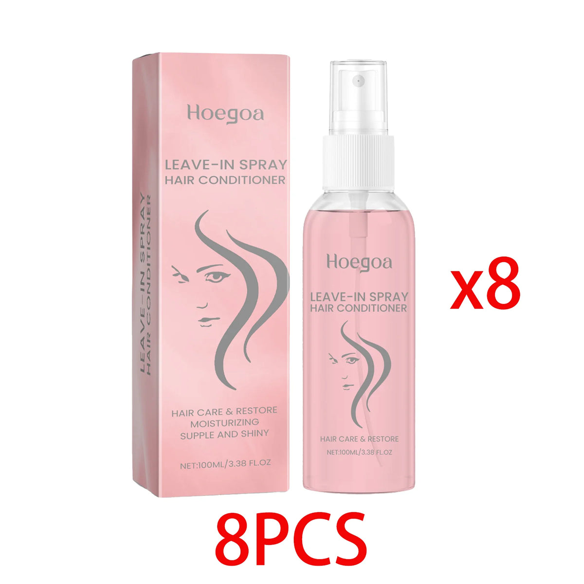 HOEGOA Leave-In Conditioning & Anti-Frizz Hair Spray – 100ml