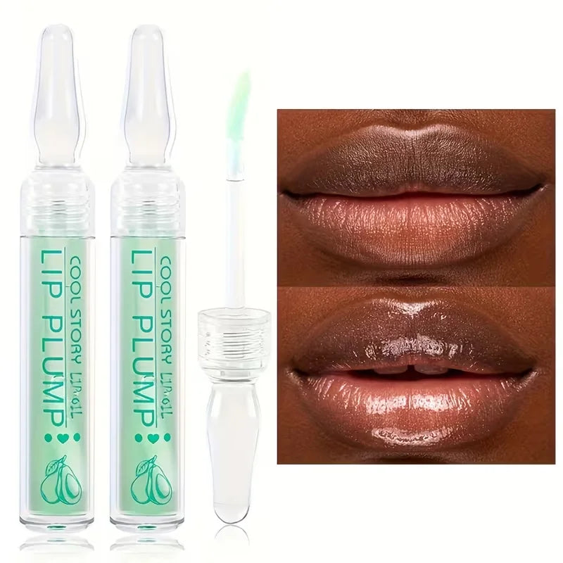 VERONNI 2-Piece Plumping & Moisturizing Lip Oil Set