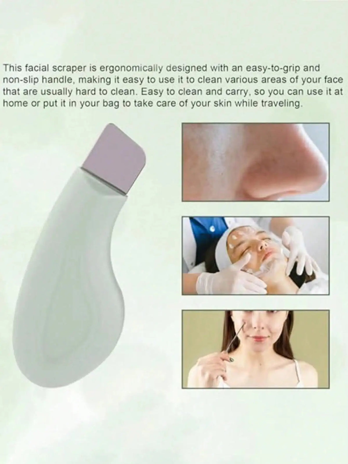 Ergonomic Facial Blackhead & Skincare Tool