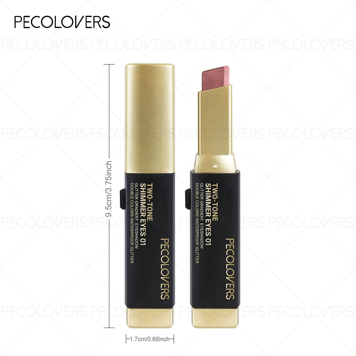 6-Piece Dual-Color Eyeshadow Stick Set