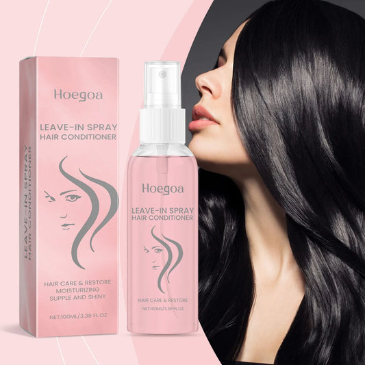 HOEGOA Leave-In Conditioning & Anti-Frizz Hair Spray – 100ml