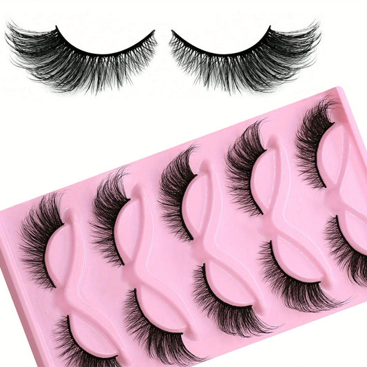 15-Pair Cat Eye Strip Lash Set