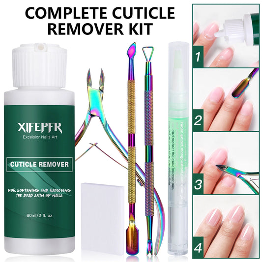 6-in-1 Cuticle Care Manicure & Pedicure Kit