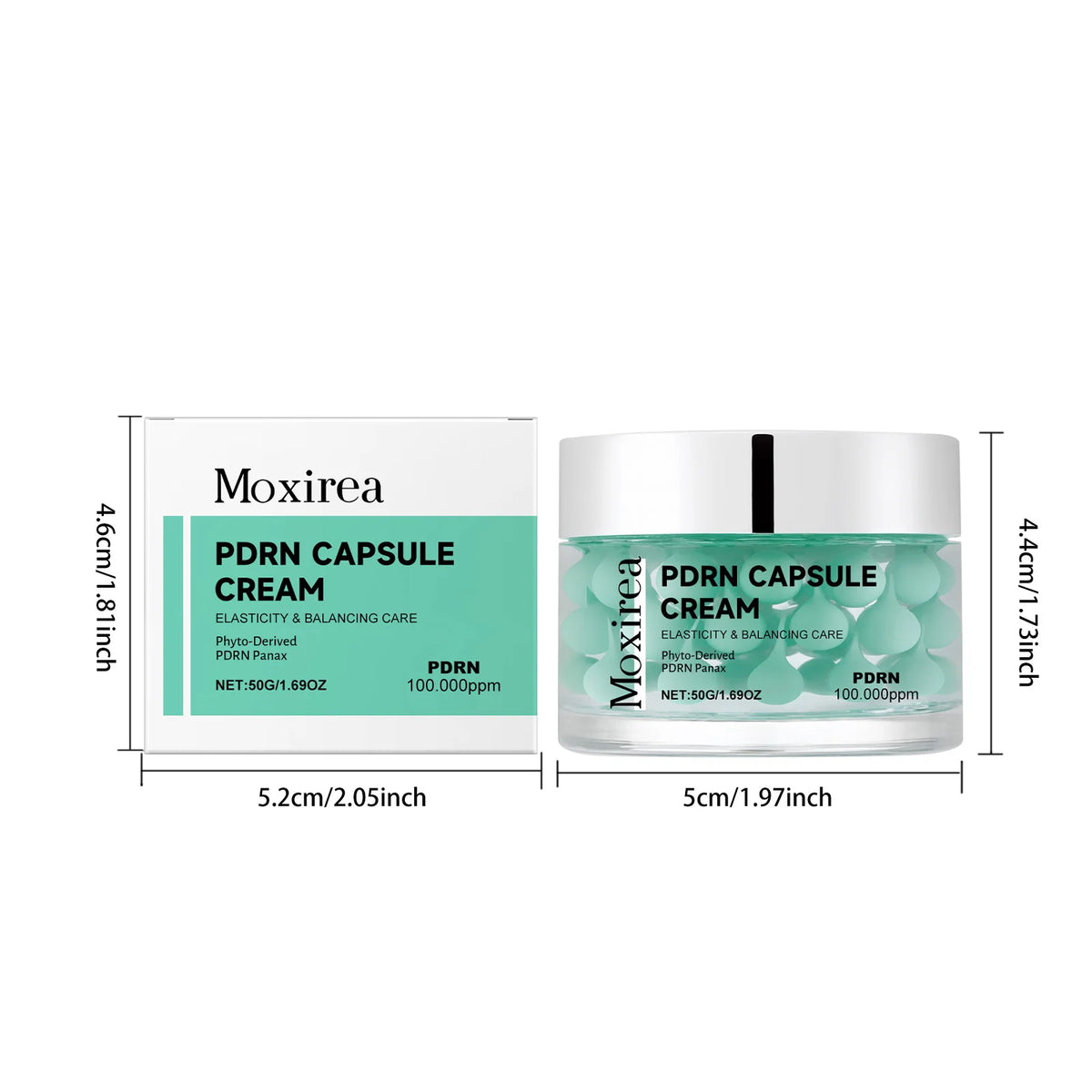 Hyaluronic Acid + PDRN Capsule Face Cream – 50g
