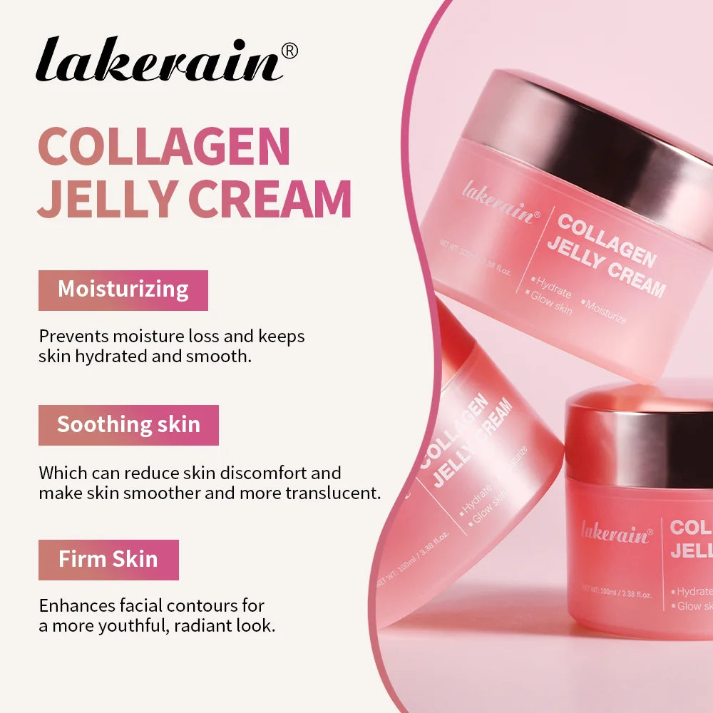 Lakerain Collagen + Niacinamide Face Cream – 100ml