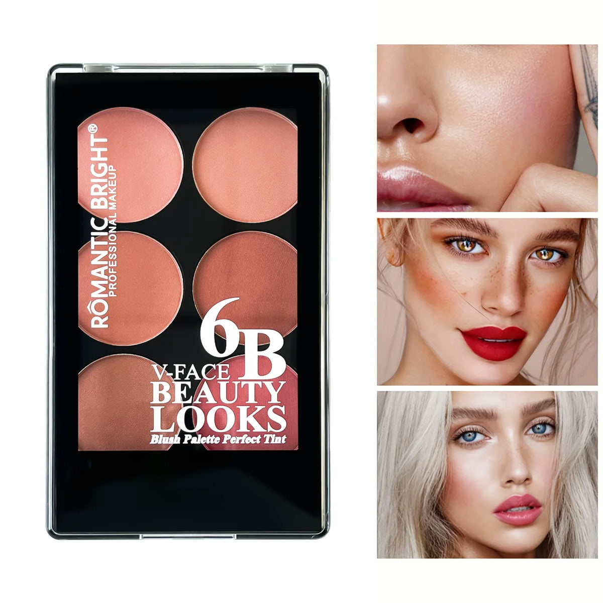 CARLA SECRET 6-Color Blush Palette