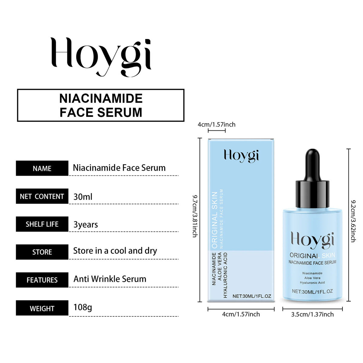 Niacinamide Face Serum – 30ml