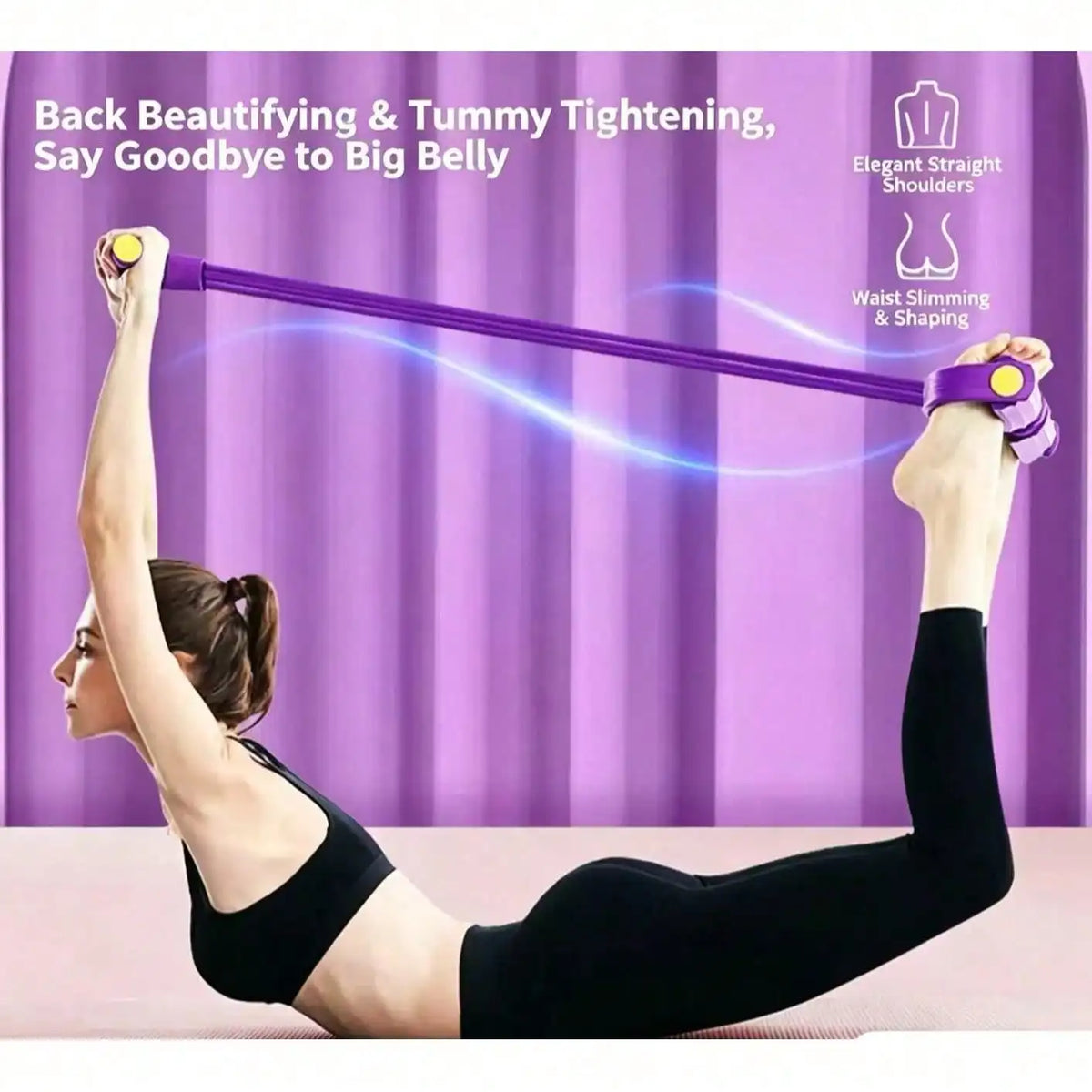 Pedal Resistance Band Trainer – 4 & 6 Tube Options